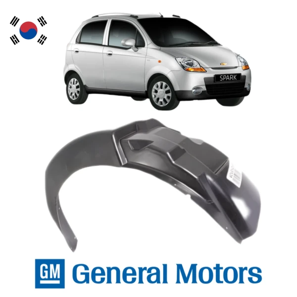 Guardafango Delantero Derecho Para Chevrolet Spark 2006 2016 800 1.0